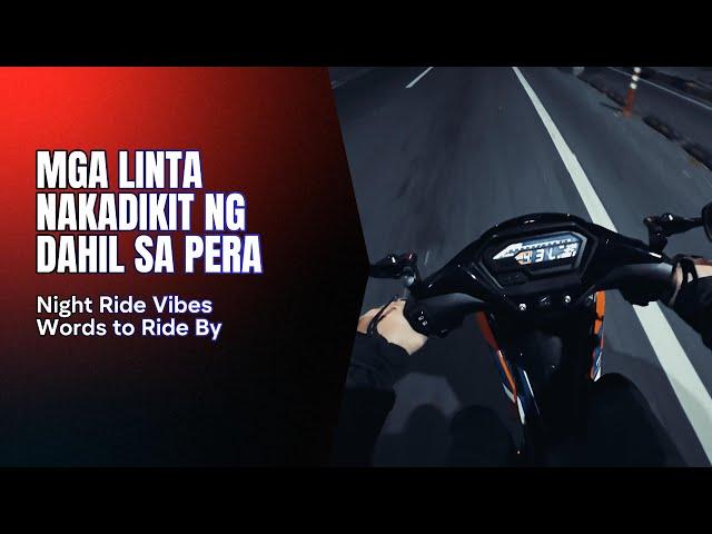 Night Ride Vibes | Words to Ride By | Honda Winner X | Ride to Work | POV Ride