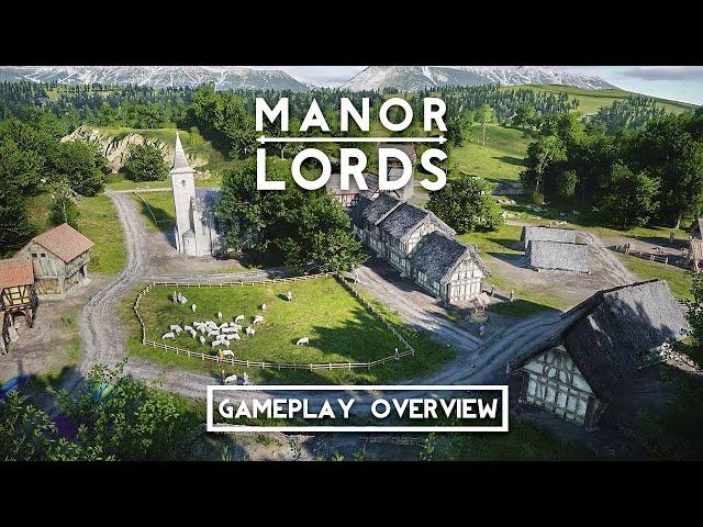 Manor Lords - Gameplay Overview | Medieval RTS/Citybuilder