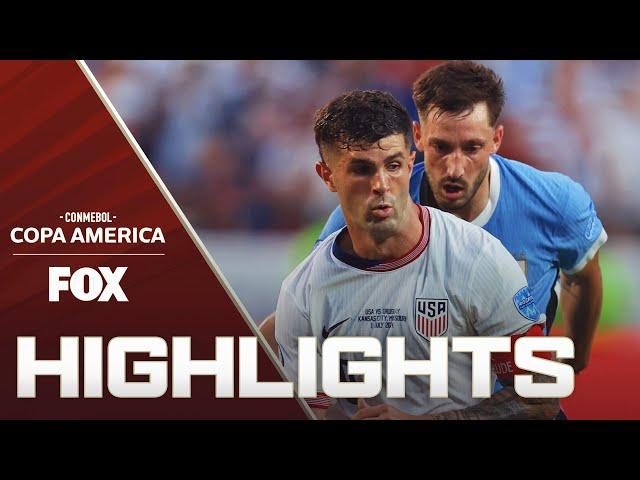 United States vs. Uruguay Highlights | 2024 Copa América