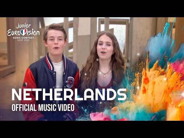 Sep & Jasmijn - Holding On To You |  Netherlands | Official Music Video | Junior Eurovision 2023