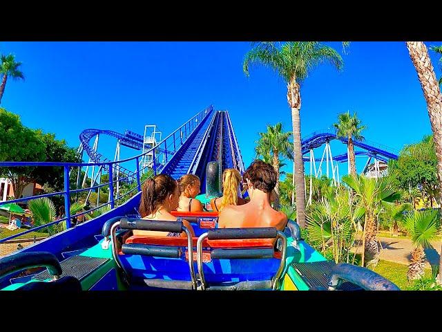 The Montanha Russa Water Coaster Ride at Aquashow Park