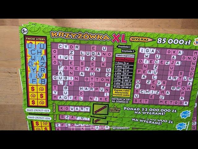 ZDRAPKI LOTTO Krzyżówka XL Wznowienie