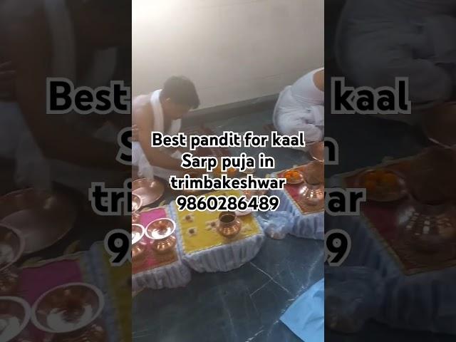 best pandit for kaal Sarp puja in trimbakeshwar 9860286489