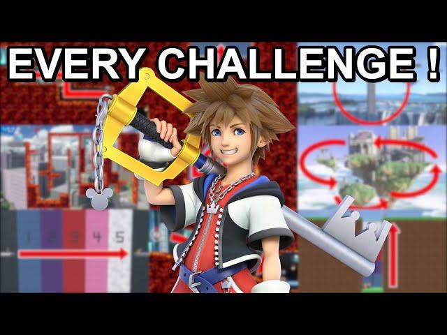 Every Challenge with Sora! (60+) - Super Smash Bros. Ultimate