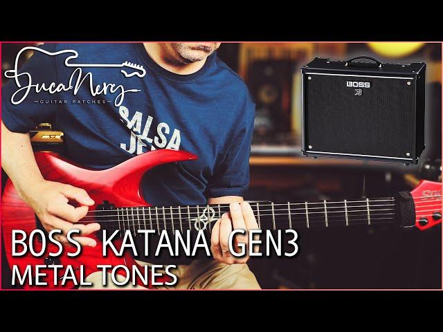 BOSS KATANA GEN 3 - CRUSHING METAL TONES PACK!!!