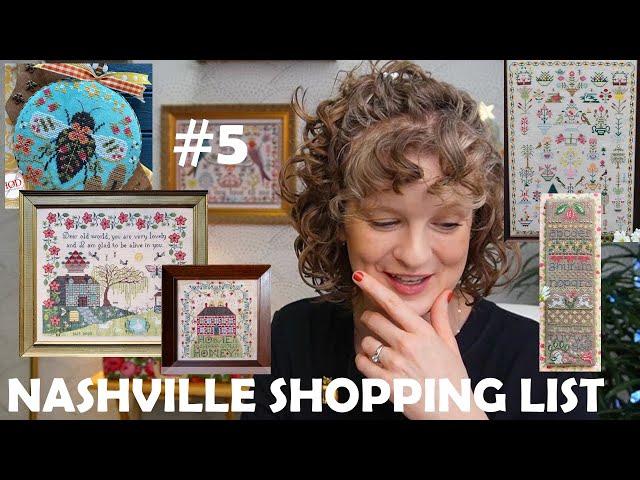 Nashville Shopping List #5! Hands on Design, Heartstring Samplery, Heart in Hand, & More!