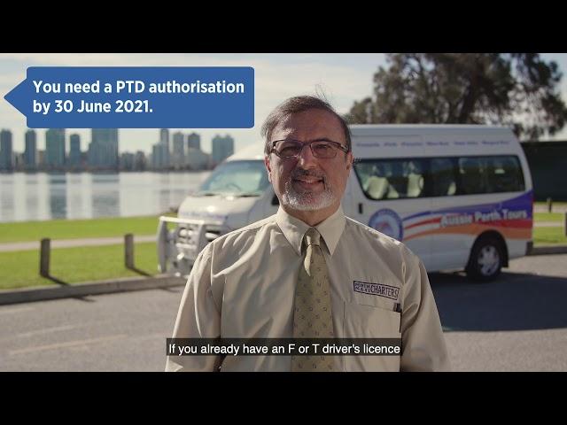 Learn about passenger transport driver authorisations