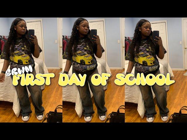 GRWM: FIRST DAY OF SCHOOL 2023 + VLOG 