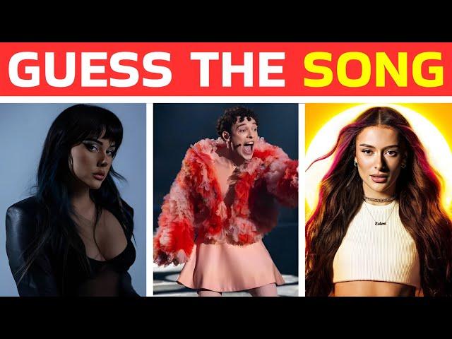 Guess the Song Eurovision Song Contest 2024  | Music Quiz Challenge