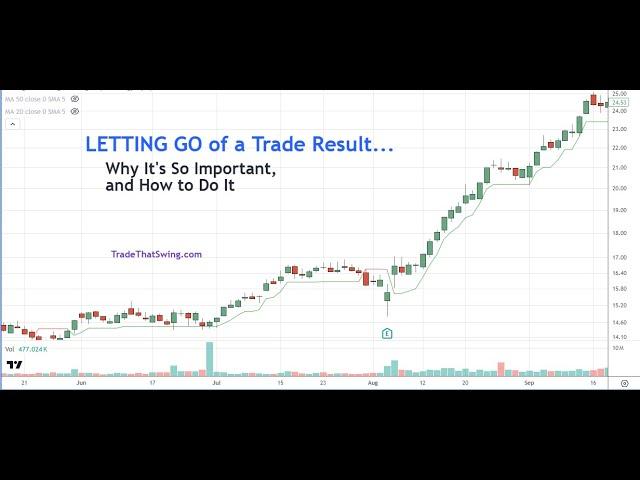 Letting Go of a Trade Result - Why It's SO Important, and How to Do It