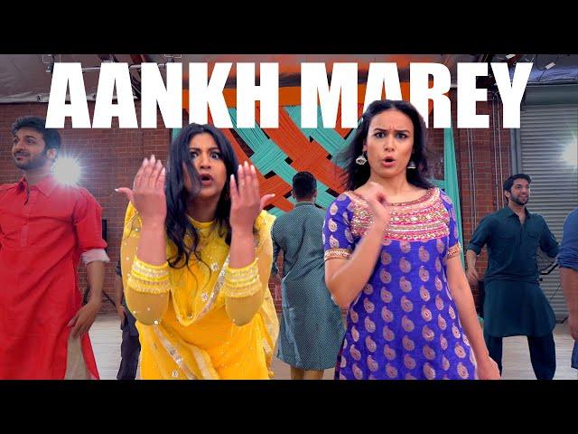 "AANKH MAREY" - Bollywood Wedding Dance |SANGEET CHOREO by Shivani & Chaya| Neha Kakkar, Mika Singh