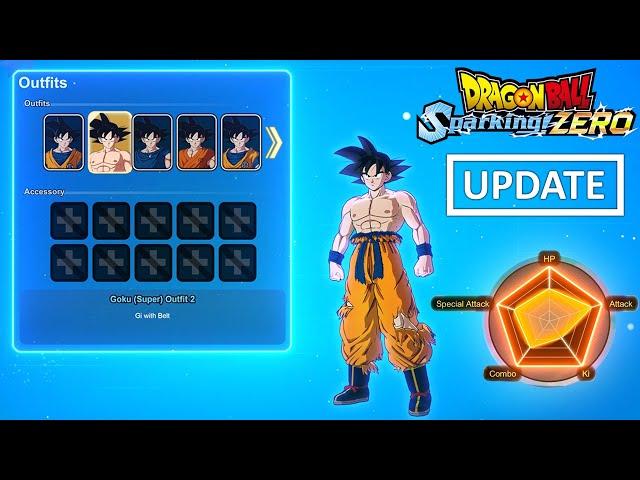 DRAGON BALL: SPARKING! Zero - NEW CUSTOMIZATION UPDATE!