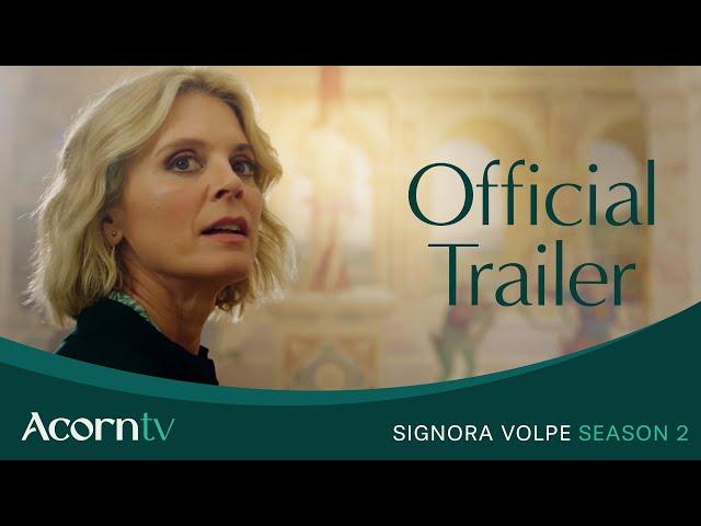 Signora Volpe | Season 2 Official Trailer | Acorn TV