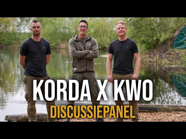 ZOMERVISSERIJ, AASKEUZE, RIGS, KARPERGEDRAG - Paneldiscussie met Kevin, Michiel & Ben | KWO X Korda