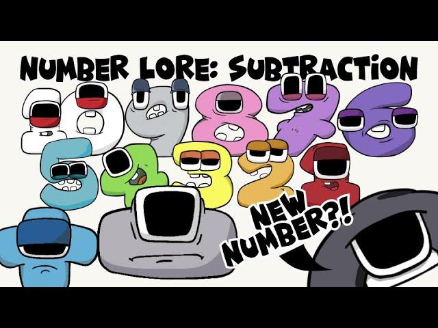 New Number Lore added!?! | Alphabet Lore Subtraction Series