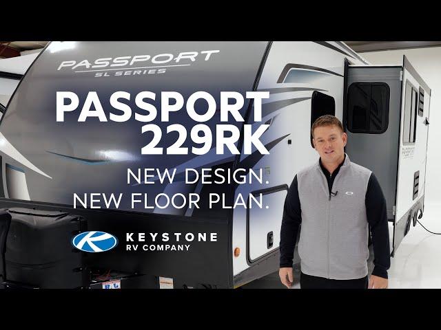 See Keystone Passport's All-New Style And New Floor Plan! Passport 229RK Full Walkthrough.