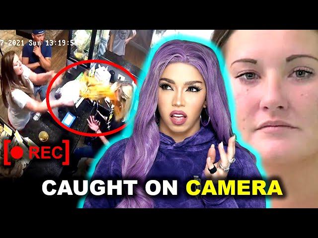Entitled Woman has Meltdown Over Soup & Throws it in Restaurant Manager’s Face | CAUGHT on Camera