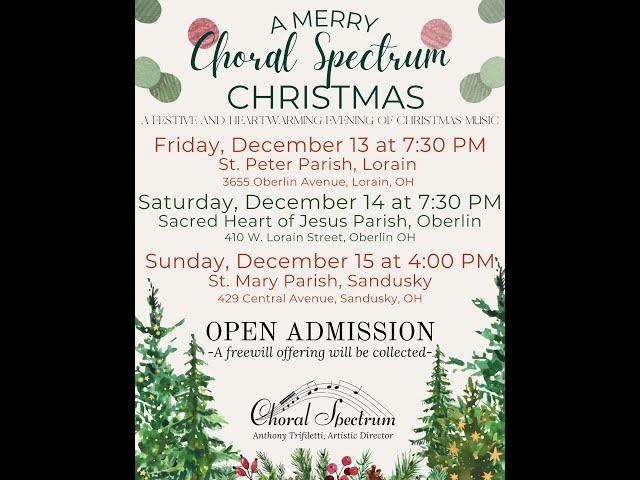 Choral Spectrum presents: A Merry Choral Spectrum Christmas