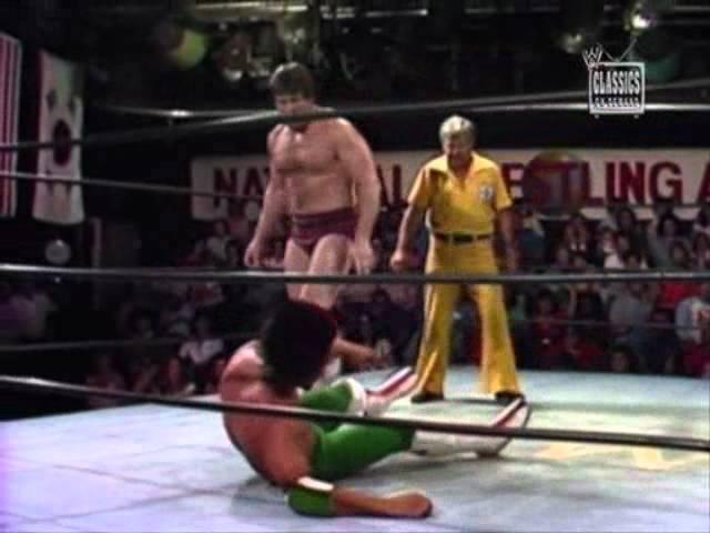 Roddy Piper vs Jimmy Tanner Mid Atlantic Wrestling 1982