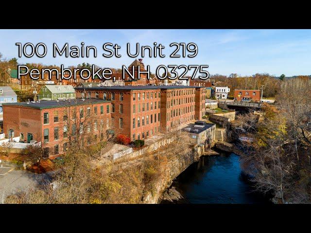 100 Main St Unit 219 Pembroke NH 03275-Marketed Exclusively by Tony Graves of RE/MAX Synergy-Bedford