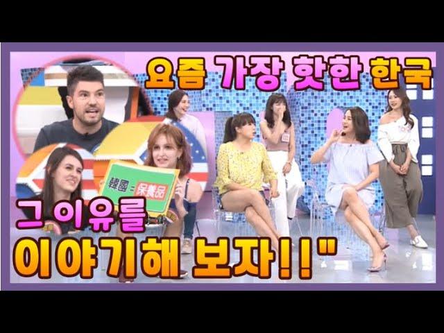 100만뷰[대만TV 외국인들] "요즘 가장 핫한 건 한국! 그 이유는?"ㅣ6개국 사람들 (미국/이태리/러시아/홍콩/대만/중국)ㅣ대만방송 한국