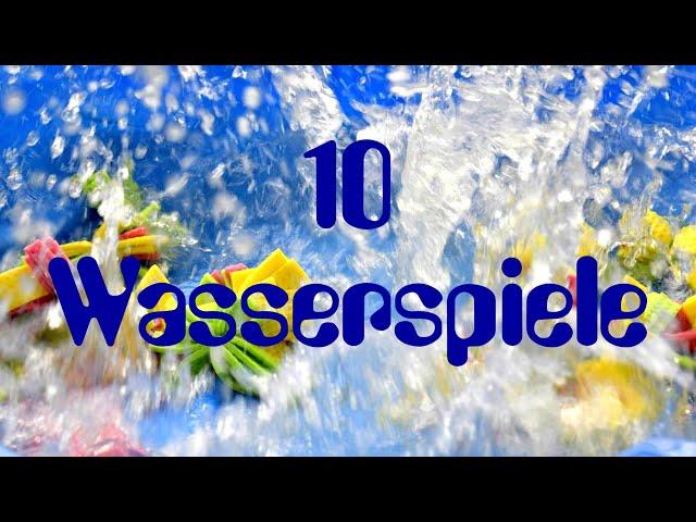 10 Wasserspiele für die heißen Sommertage/von Lieblingsgeschmack