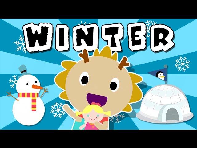 WINTER  | Seasons Song | Wormhole Learning - Songs For Kids