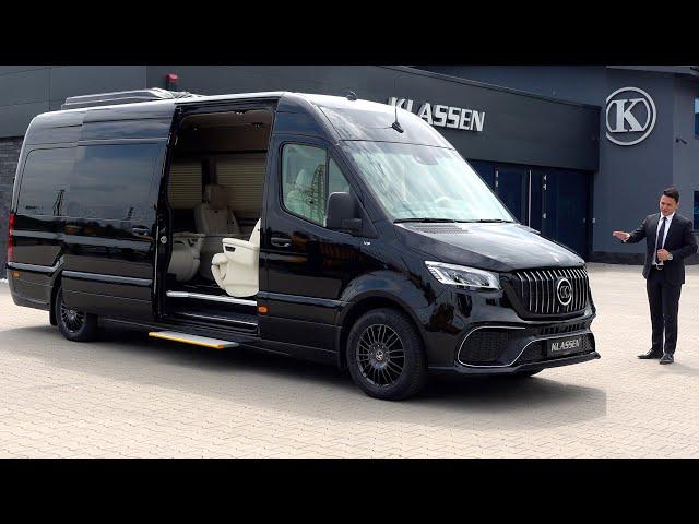 2023 Mercedes Sprinter VIP LUXURY VAN - NEW Full Review Interior Exterior