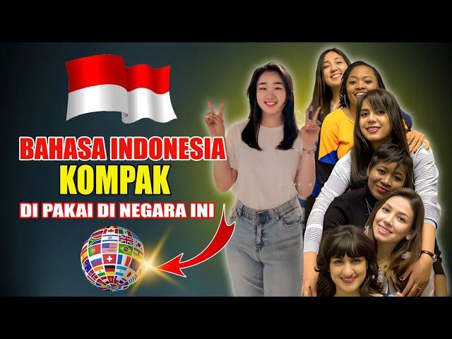 SUPER KEREN !!! Sejumlah negara kompak pakai bahasa INDONESIA jadi trend di kampus dunia