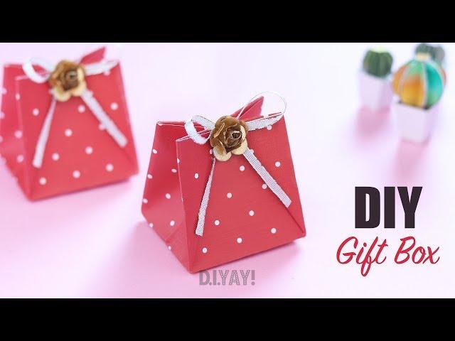 DIY GIFT BOX IDEAS | Gift Ideas | Paper Craft