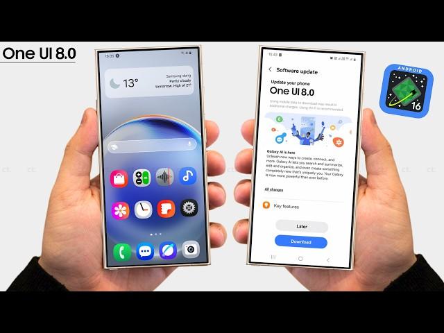 Samsung One UI 8.0 Android 16 - OFFICIAL UPDATE!