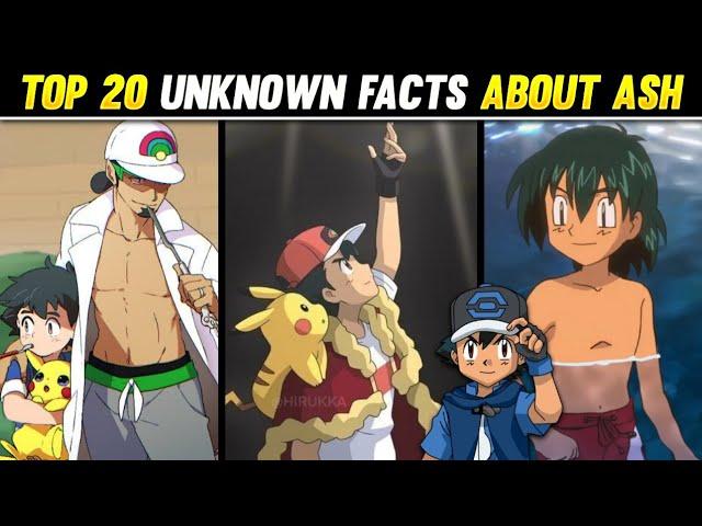 Top 20 Unknown Facts About Ash | Unknown Secrets Of Ash | Hindi |