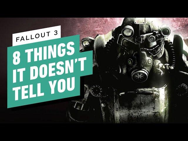 8 Things Fallout 3 Doesn’t Tell You