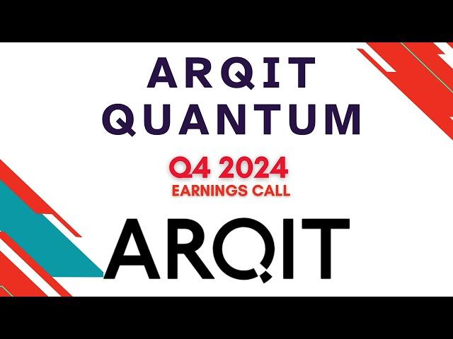 Arqit Quantum ARQQ Q4 2024 Earnings Call