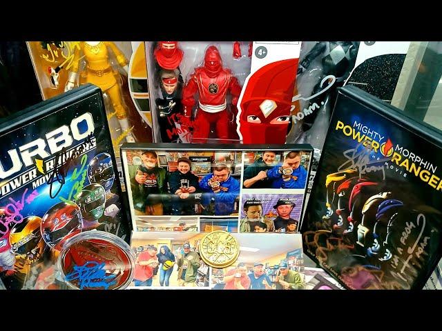 A Look At My Power Ranger Autograph Collection & My Experiences Meeting The Rangers In Real Life!