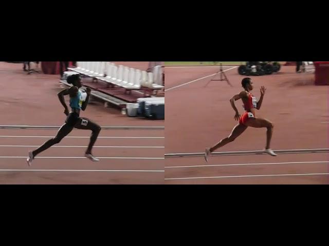 Shaunae Miller-Uibo vs Salwa Eid Naser