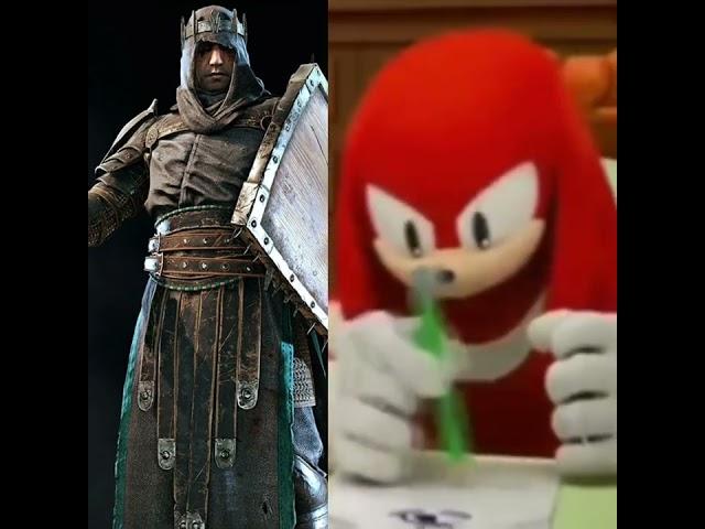 Knuckles approves your for honor main part 2 #shorts #forhonor #forhonorshorts