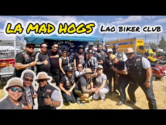 Interview With Lao Biker Club LA Mad Hogs (Laos LA On YouTube) At 2nd Annual Lao Food Festival