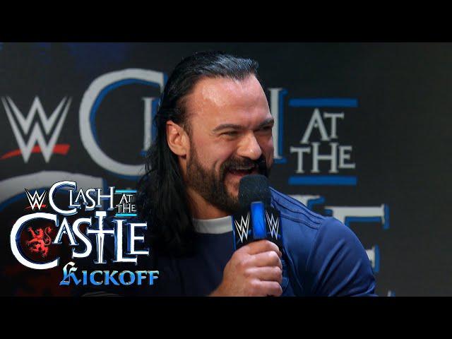 Drew McIntyre’s fans tell Damian Priest to "shut up": WWE Clash at the Castle Kickoff, June 14, 2024