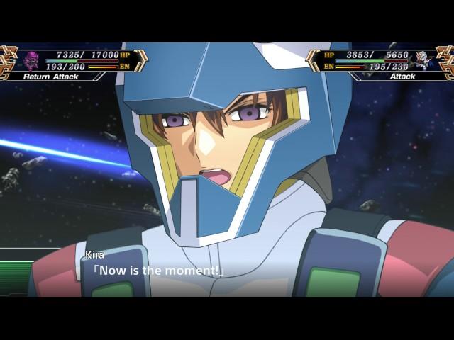 Super Robot Taisen V(ENG): Strike Freedom Gundam All attacks