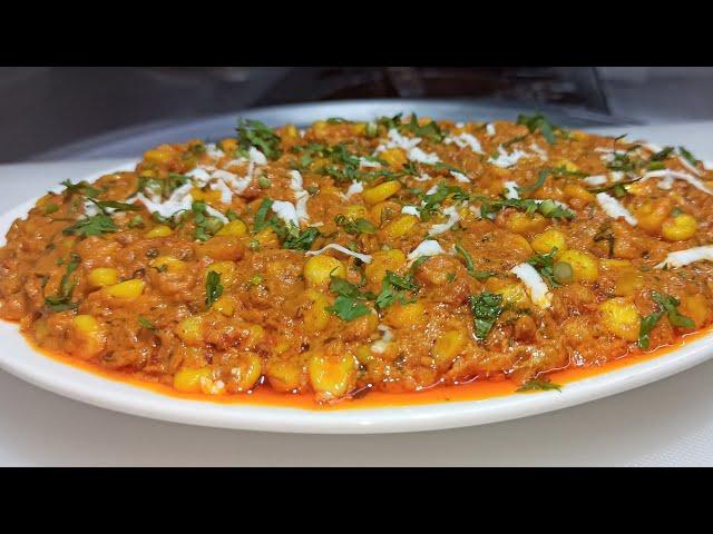 Healthy Masala Corn Sabzi Restaurant Style | Sweet Corn Sabzi Recipe | Dum Makai Masala | Chef Ashok