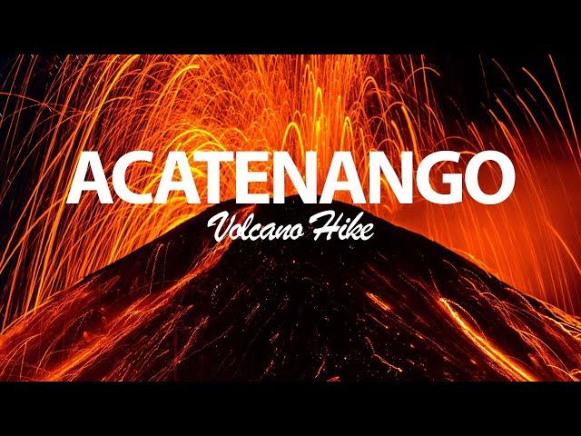 You HAVE to do this in Guatemala | Hiking Acatenango Volcano