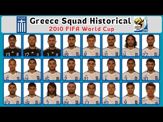 Greece Squad Historical 2010 | Squad 2010 FIFA World Cup | gtbkaphansport