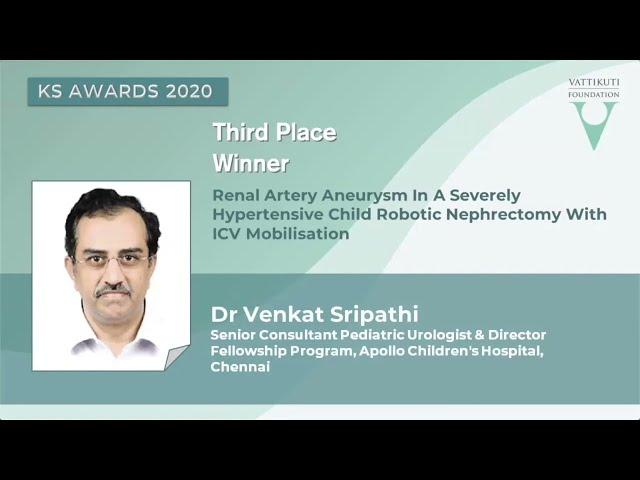 Dr  Venkat Sripathi on the Vattikuti Foundation