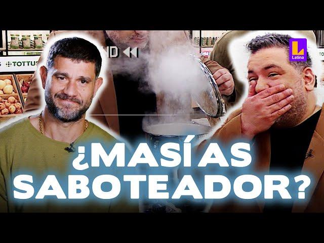 Javier Masías daña preparación de Yaco Eskenazi | El Gran Chef Famosos