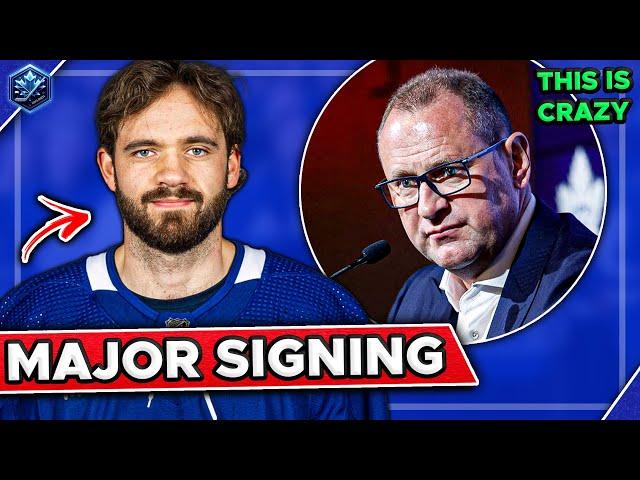 BREAKING: Leafs make SURPRISING Signing... - Leafs make MULTIPLE Moves | Toronto Maple Leafs News