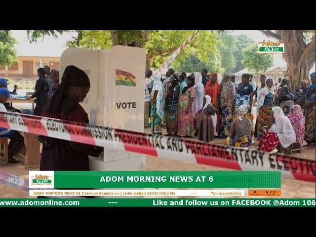 Adom Morning News At 6 on Adom 106.3 FM (02-12-24)