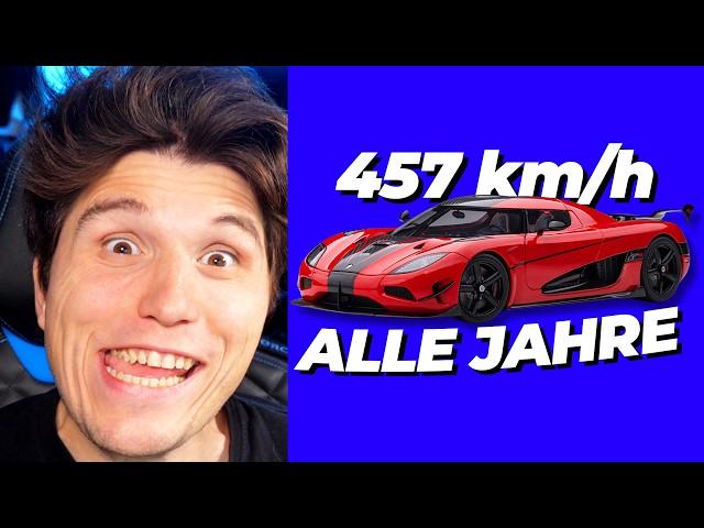 Paluten REAGIERT auf Das SCHNELLSTE Auto aus jedem Jahrzehnt