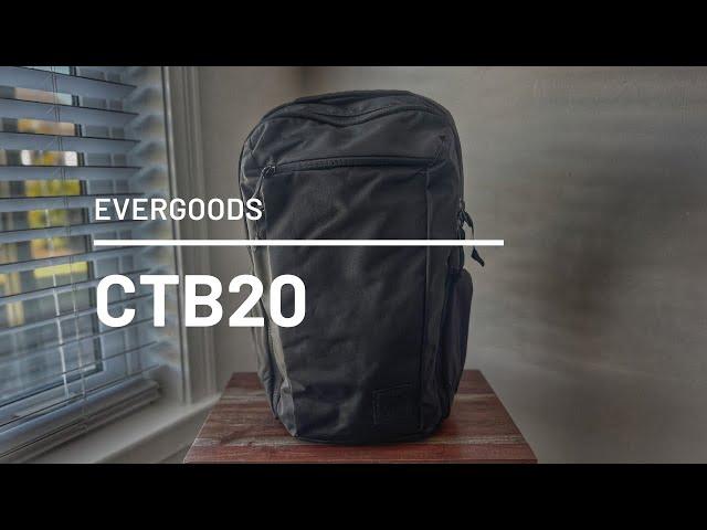 Evergoods CTB20 Review - New BEST Everyday Carry Backpack?