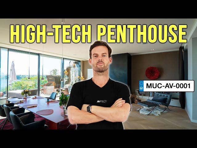 TRAUMHAFT: High-Tech Penthouse mit HEIMKINO, MULTIROOM, SMARTHOME & mehr [MUC-AV-0001]